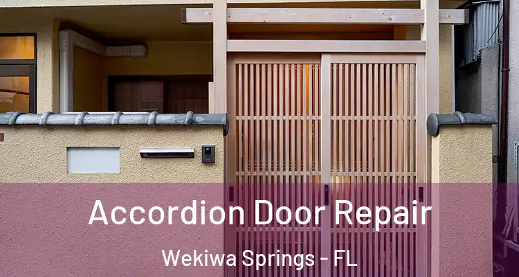 Accordion Door Repair Wekiwa Springs - FL