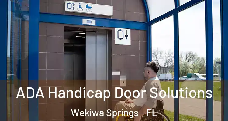 ADA Handicap Door Solutions Wekiwa Springs - FL