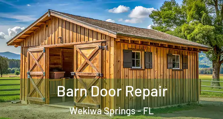 Barn Door Repair Wekiwa Springs - FL