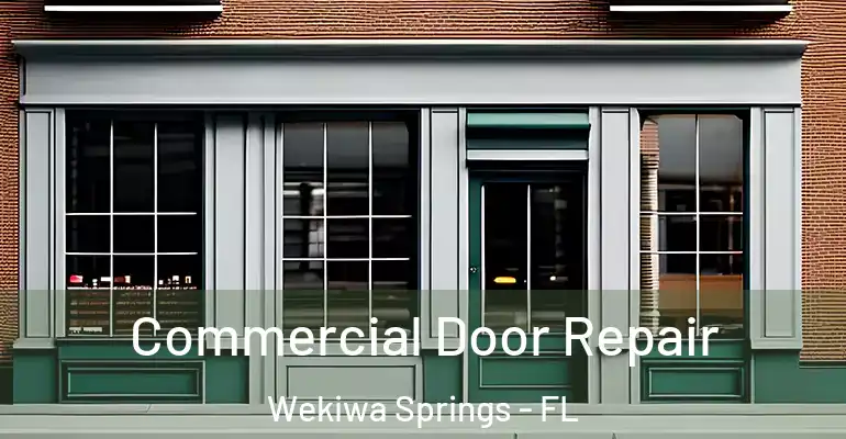 Commercial Door Repair Wekiwa Springs - FL