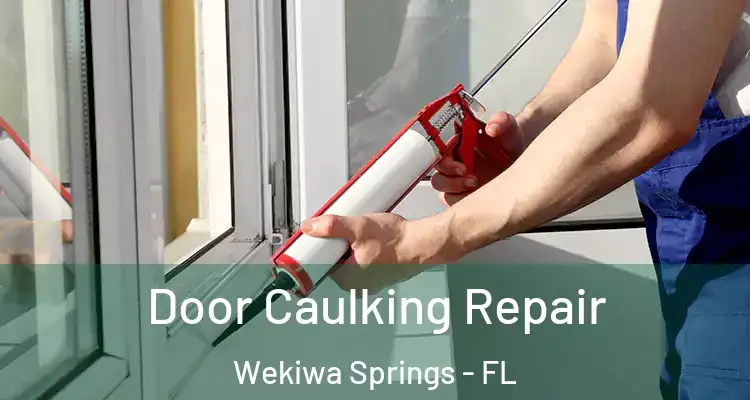 Door Caulking Repair Wekiwa Springs - FL