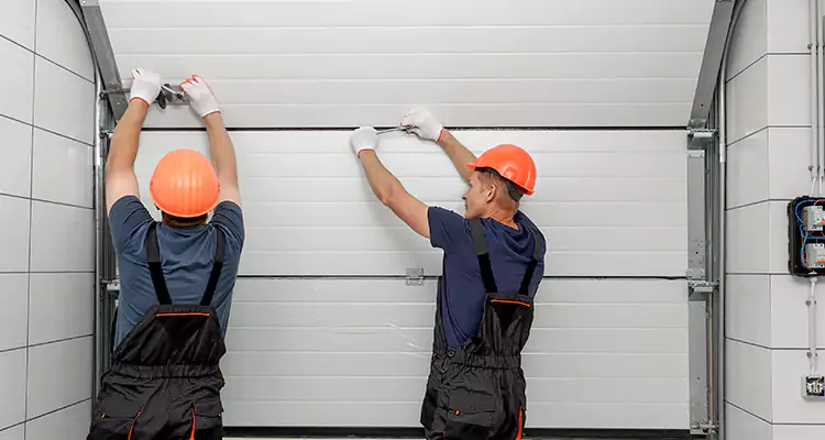 Garage Door Bottom Panel Repair in Wekiwa Springs, FL