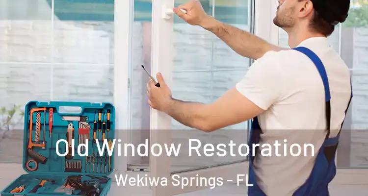 Old Window Restoration Wekiwa Springs - FL