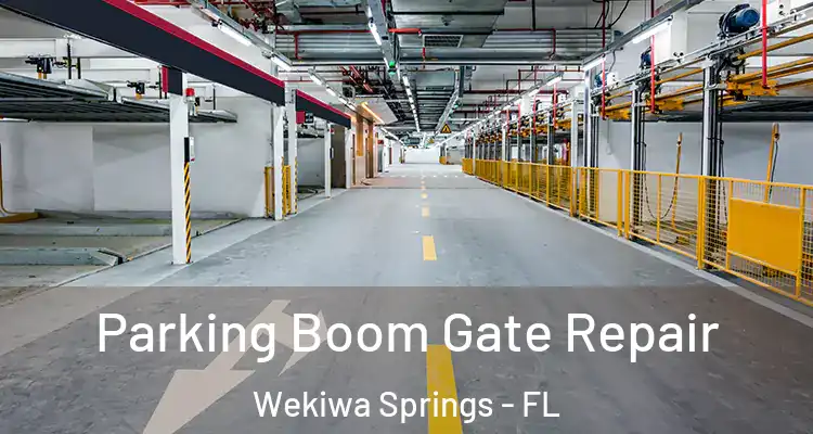 Parking Boom Gate Repair Wekiwa Springs - FL