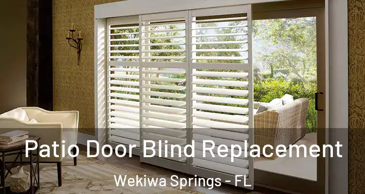 Patio Door Blind Replacement Wekiwa Springs - FL