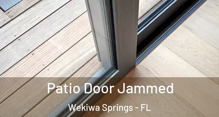 Patio Door Jammed Wekiwa Springs - FL