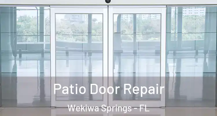 Patio Door Repair Wekiwa Springs - FL