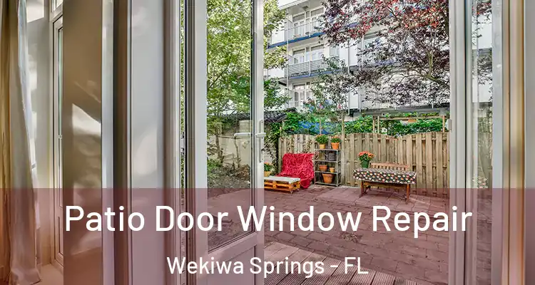 Patio Door Window Repair Wekiwa Springs - FL