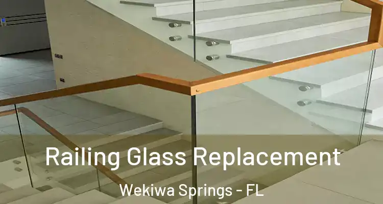 Railing Glass Replacement Wekiwa Springs - FL