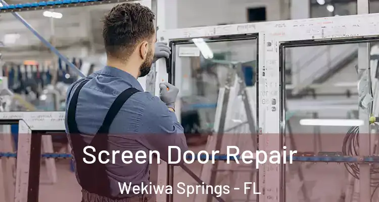 Screen Door Repair Wekiwa Springs - FL