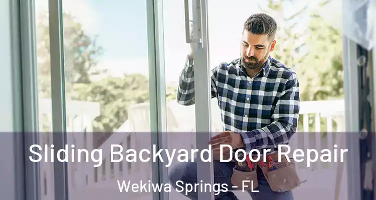 Sliding Backyard Door Repair Wekiwa Springs - FL
