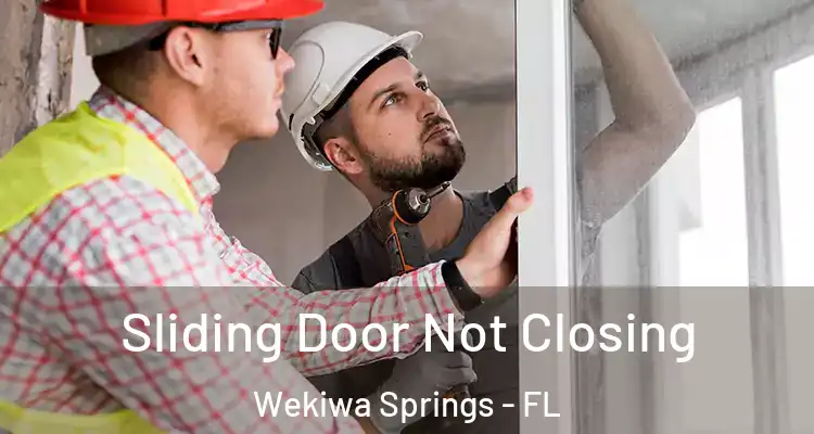 Sliding Door Not Closing Wekiwa Springs - FL