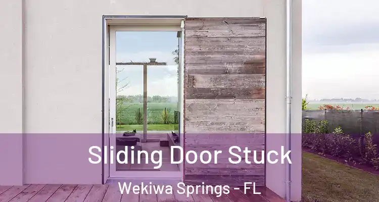 Sliding Door Stuck Wekiwa Springs - FL