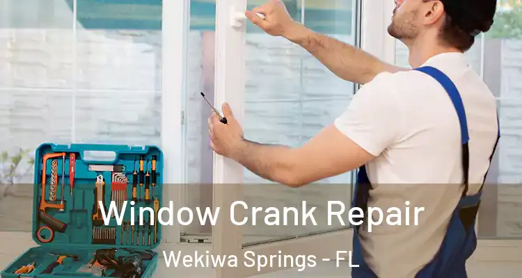 Window Crank Repair Wekiwa Springs - FL