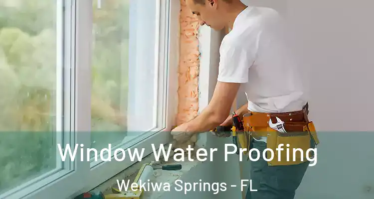 Window Water Proofing Wekiwa Springs - FL